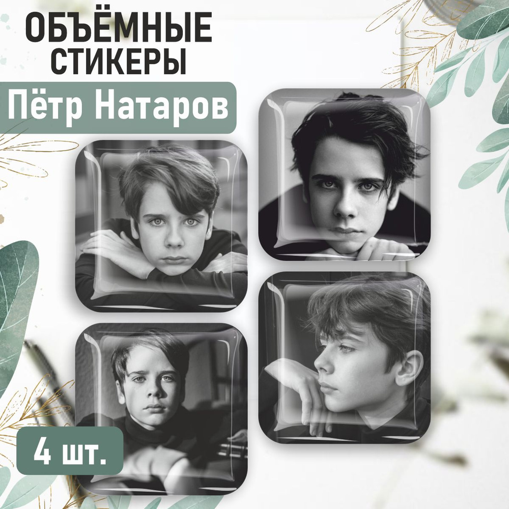 Наклейки на телефон 3D стикеры Пётр Натаров актер #1