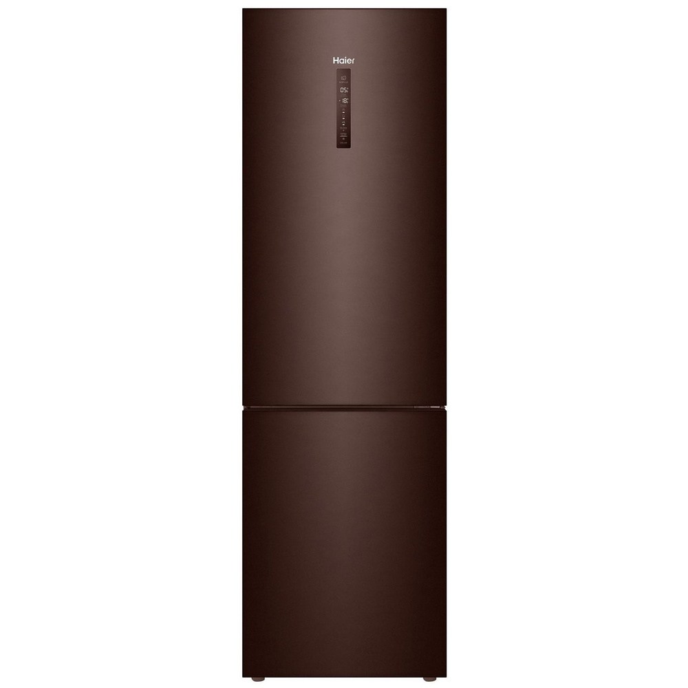 Холодильник двухкамерный Haier C4F740CLBGU1, No Frost, инвертор, 401 л, Wi-Fi управление, темно-коричневый #1