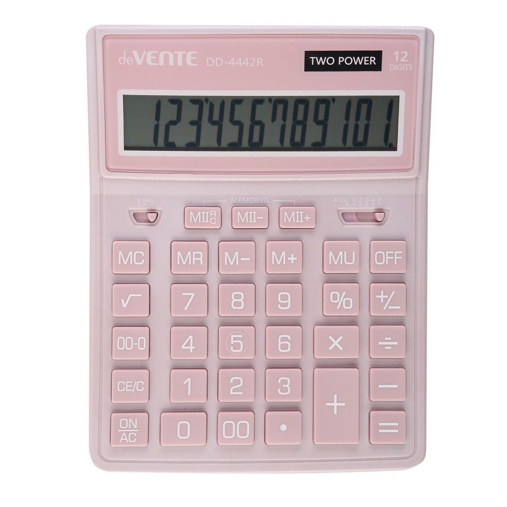 Калькулятор настольный, 204*155*33 мм, 12 разрядов deVENTE #1
