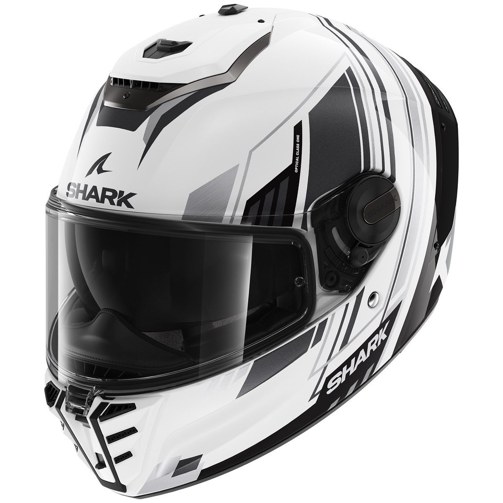 Шлем Shark SPARTAN RS BYRHON White/Black/Chrome (XL) #1