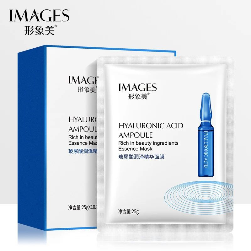 Тканевая маска с гиалуроновой кислотой Images Hyaluronic Acid Ampoule Mask 25gx10  #1