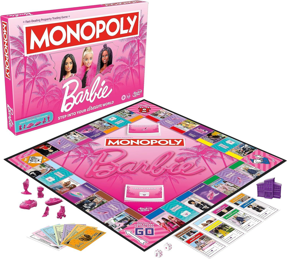 Настольная игра Monopoly Barbie Барби #1