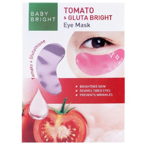 Baby Bright Коллагеновые патчи для кожи вокруг глаз с экстрактом томата и глутатионом 2,5 г x 1 пар  #1
