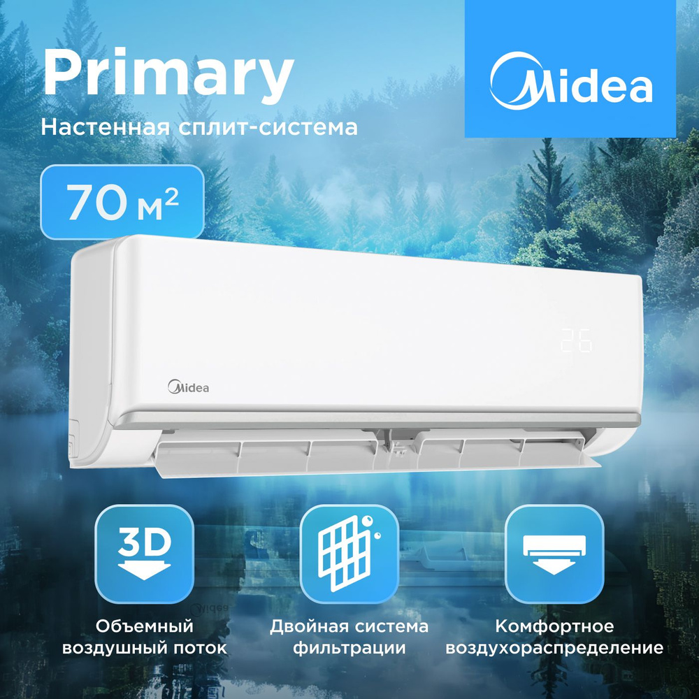 Настенная сплит-система Midea MSAG3-24HRN-I/MSAG3-24HRN-O #1