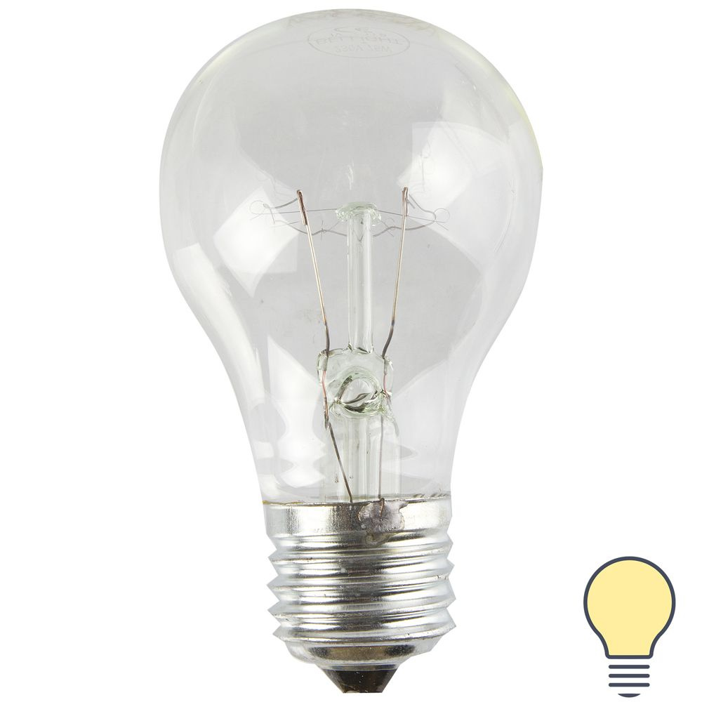 Лампа накаливания Bellight шар E27 75 Вт свет тёплый белый #1