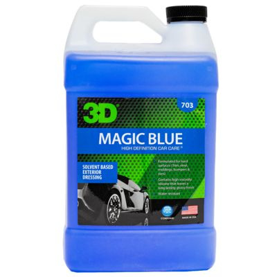 3D Кондиционер для шин с эффектом мокрой резины Magic Blue 3.78л  #1