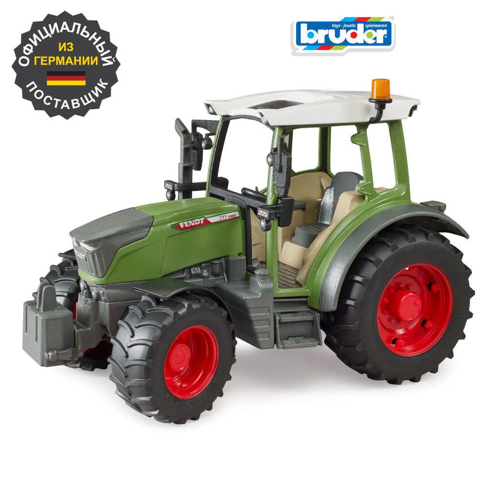 Машинка Bruder Трактор Fendt Vario 211, Брудер, 02-180 #1