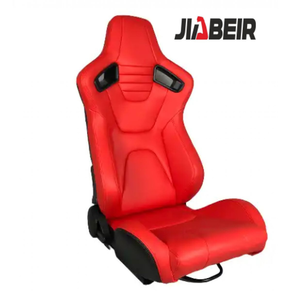 Спортивное гоночное сиденье Jbr1088: Эксклюзивное ковшеобразное из ПВХ и углеродистой кожи  #1