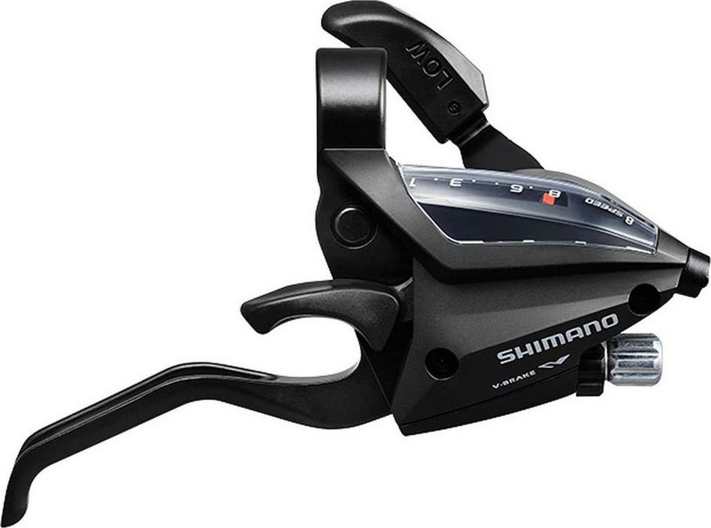 Шифтер/ручка тормоза правая 8 ск, SHIMANO ACERA ST-EF500-8R2A #1