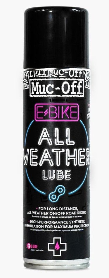 Смазка для цепи Muc-Off eBike All Weather Chain Lube Aerosol 250ml #1