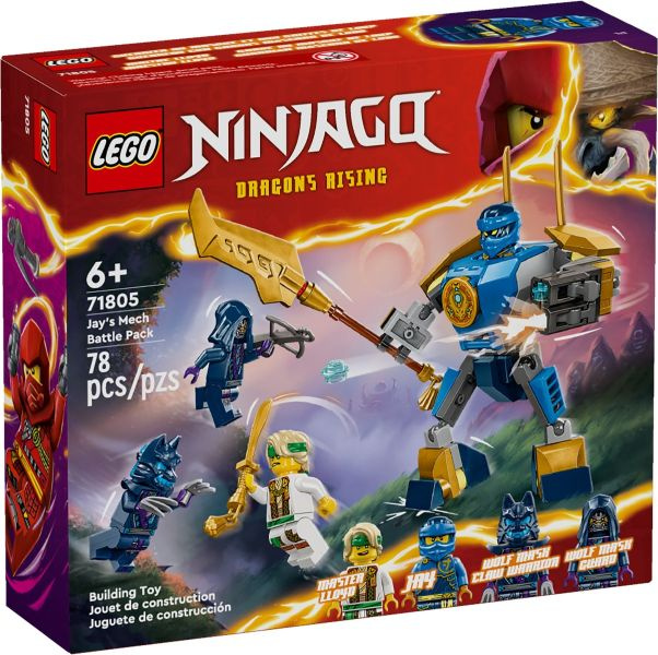 Конструктор LEGO Ninjago 71805 Боевой робот Джея #1