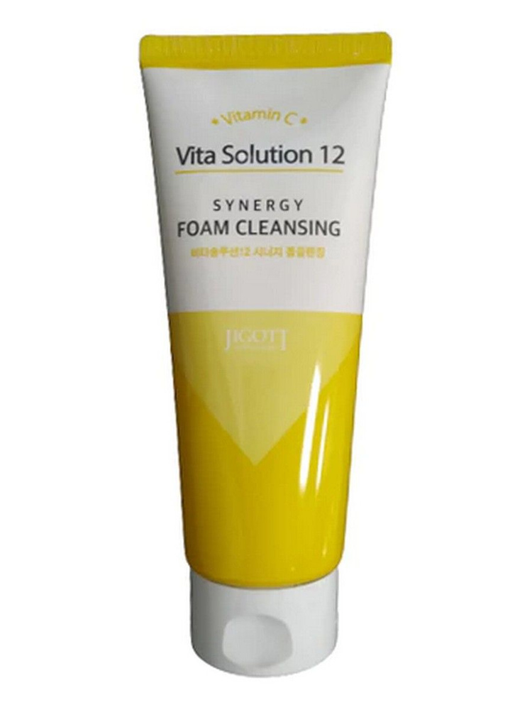 Пенка для умывания Vita Solution 12 Firming Foam Cleansing 180мл #1