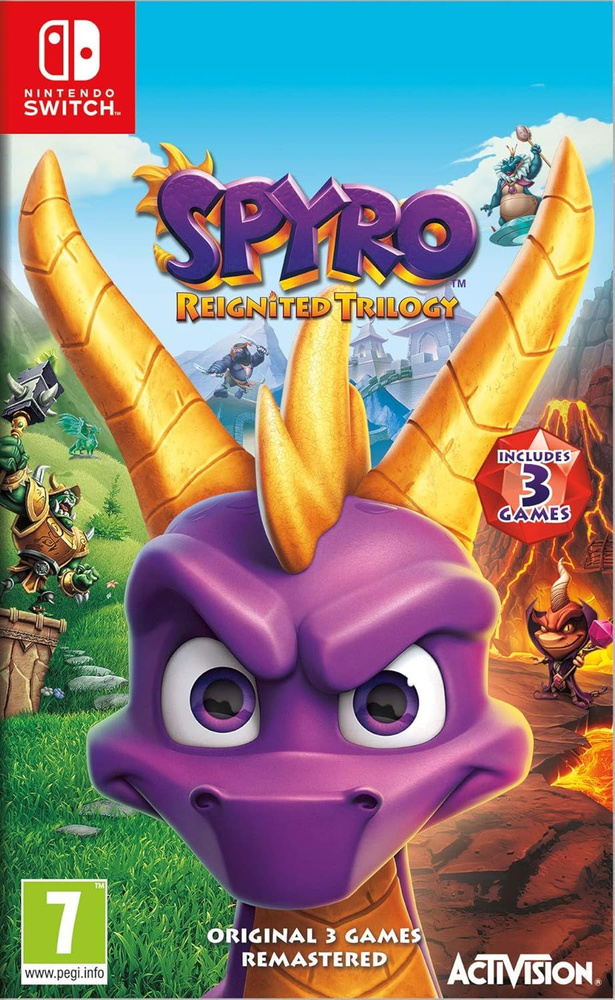 Игра Spyro Reignited Trilogy (Nintendo Switch, Английская версия) #1