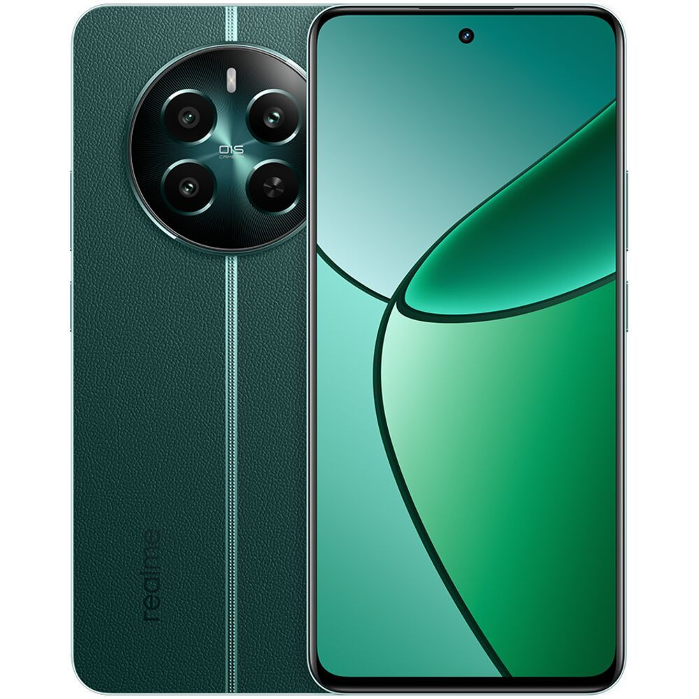 realme Смартфон 12+ 5G 8/256GB RU Green 8/256 ГБ, зеленый #1