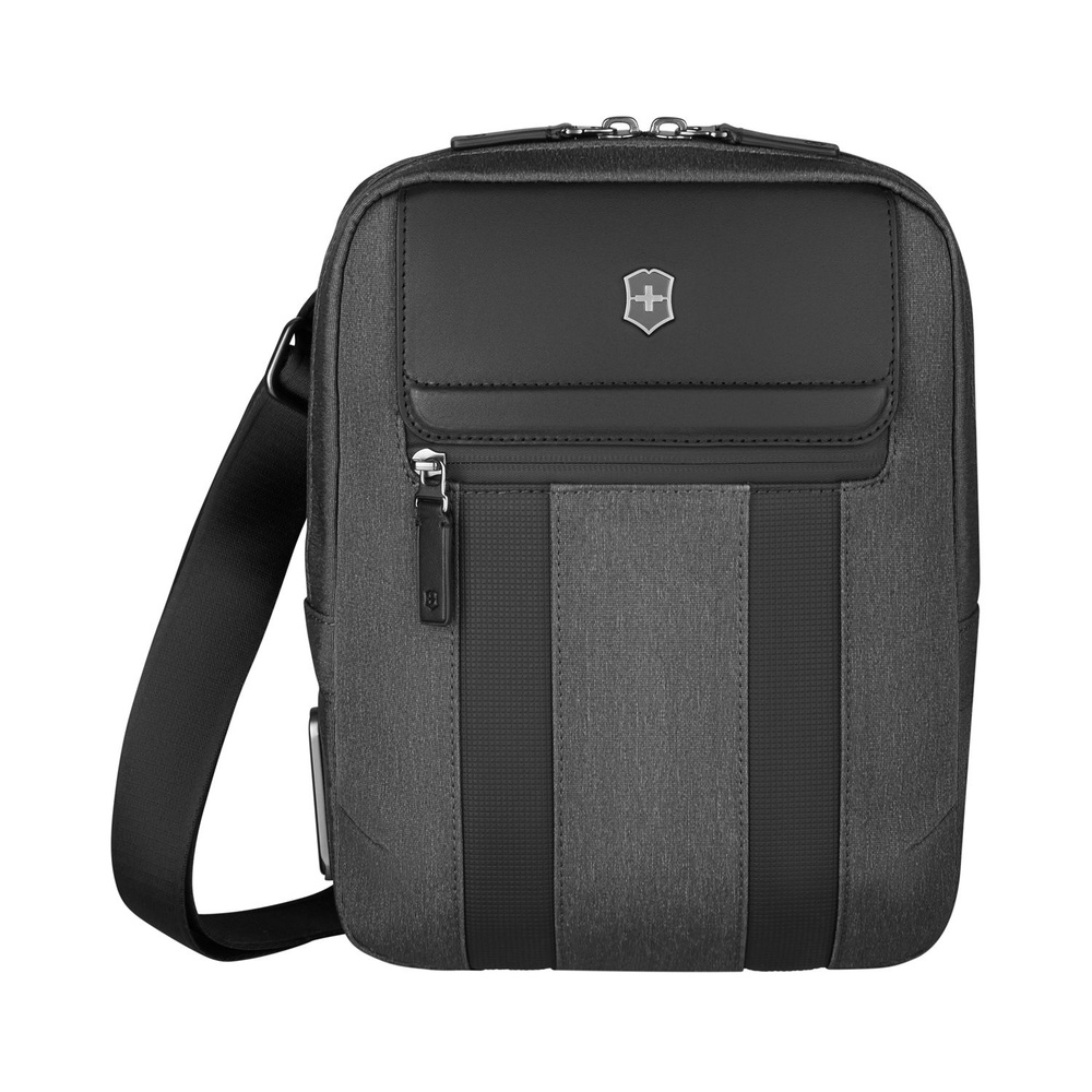 Сумка через плечо Victorinox Architecture Urban 2 Crossbody Bag, серый, 6л, 612668  #1