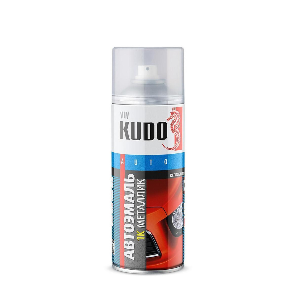 Краска-спрей металлик (399) Табак (520мл) аэрозоль "KUDO" #1