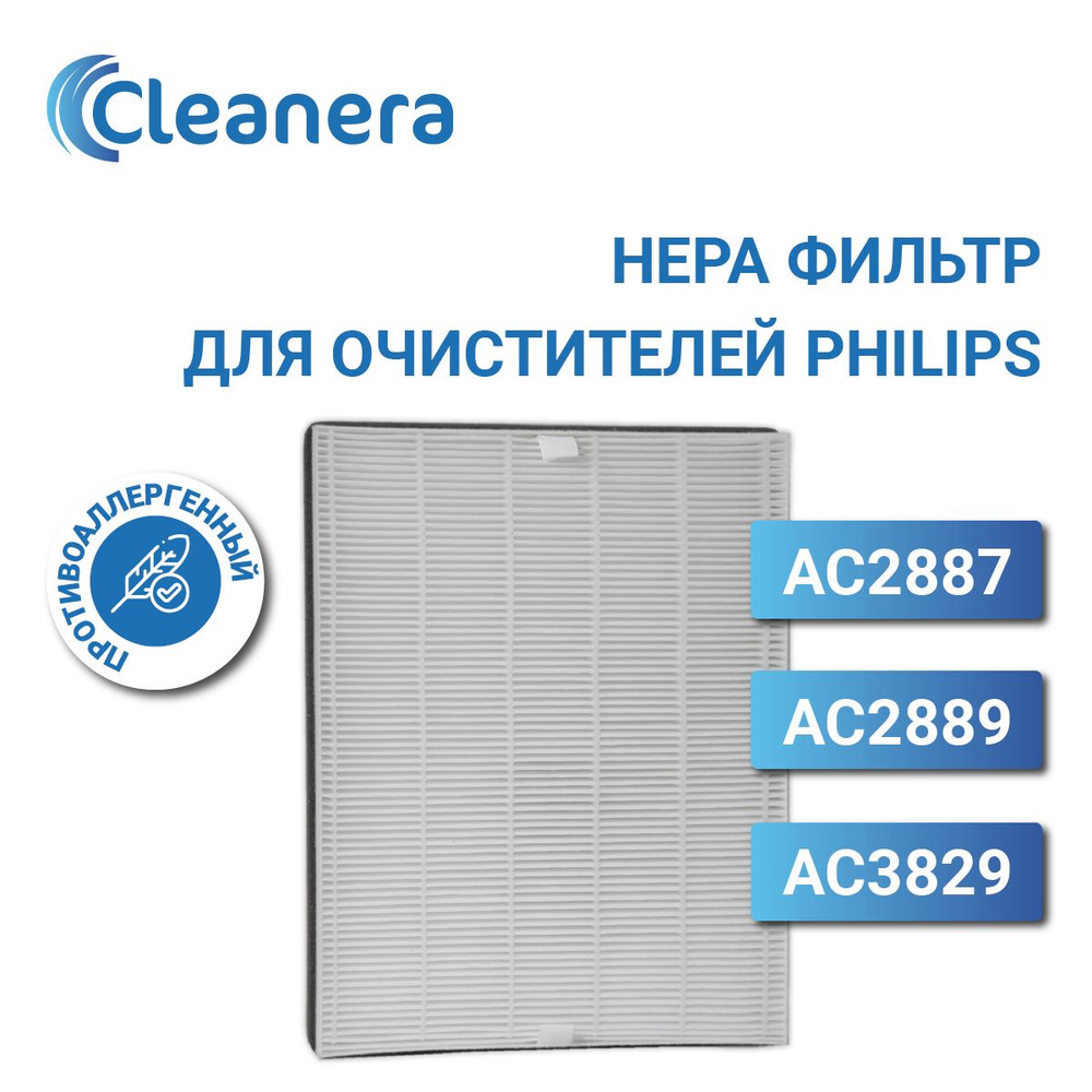 Фильтр для очистителя воздуха антиаллергенный для Philips AC2887, AC2889, AC3829 (FY2422/30)  #1