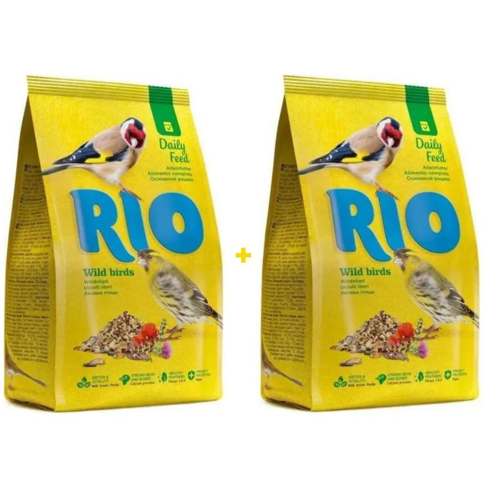 Корм для лесных певчих птиц "Rio", 2шт х 500 г #1