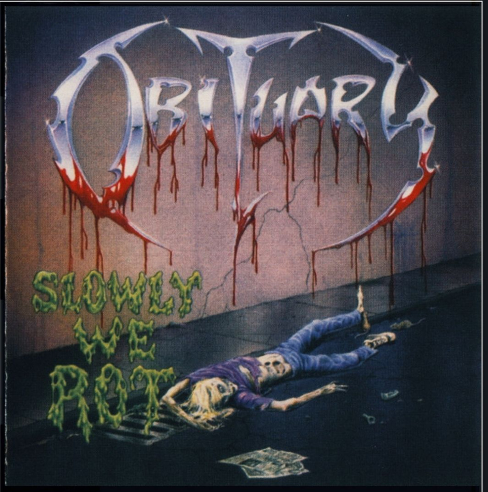 OBITUARY "Slowly We Rot" CD #1