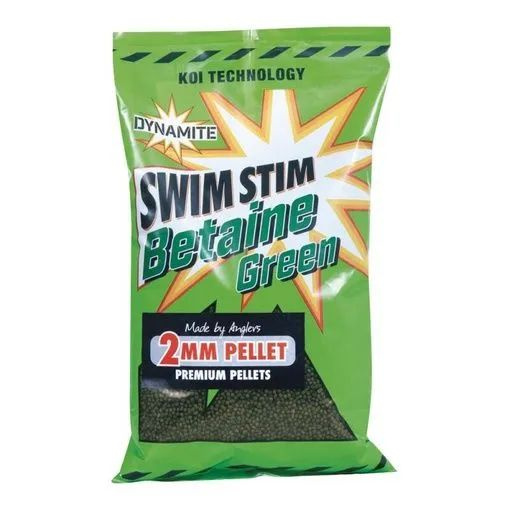 Пеллетс Dynamite Baits Swim Stim Betaine Green 900g 2mm #1