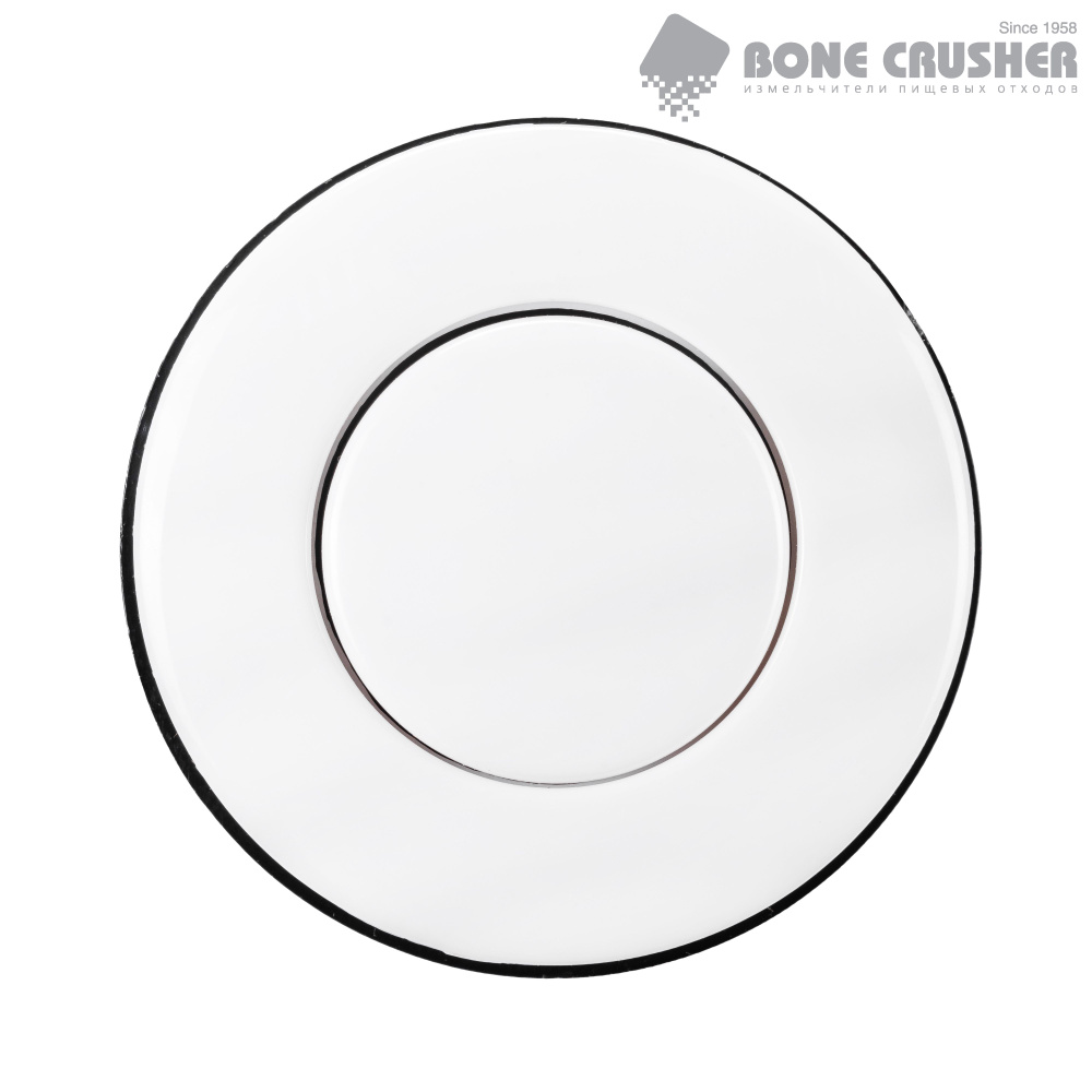 Пневмокнопка для измельчителя пищевых отходов Bone Crusher Air Switch White . Удлиненная.  #1