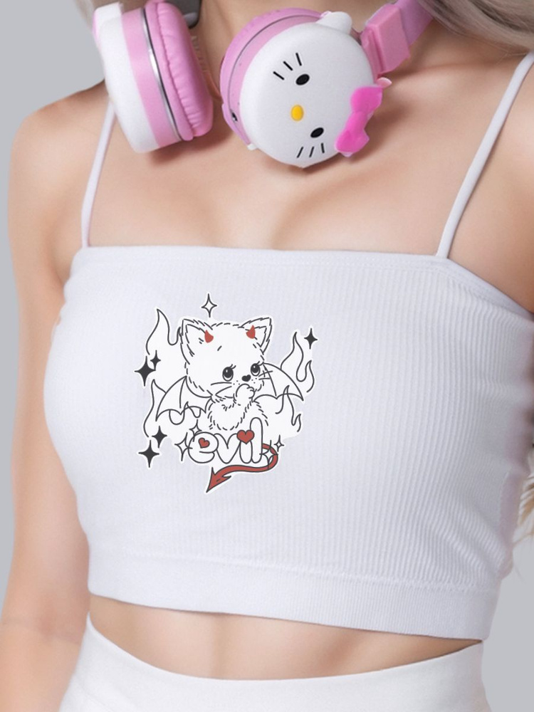 Кроп-топ Hello Kitty #1