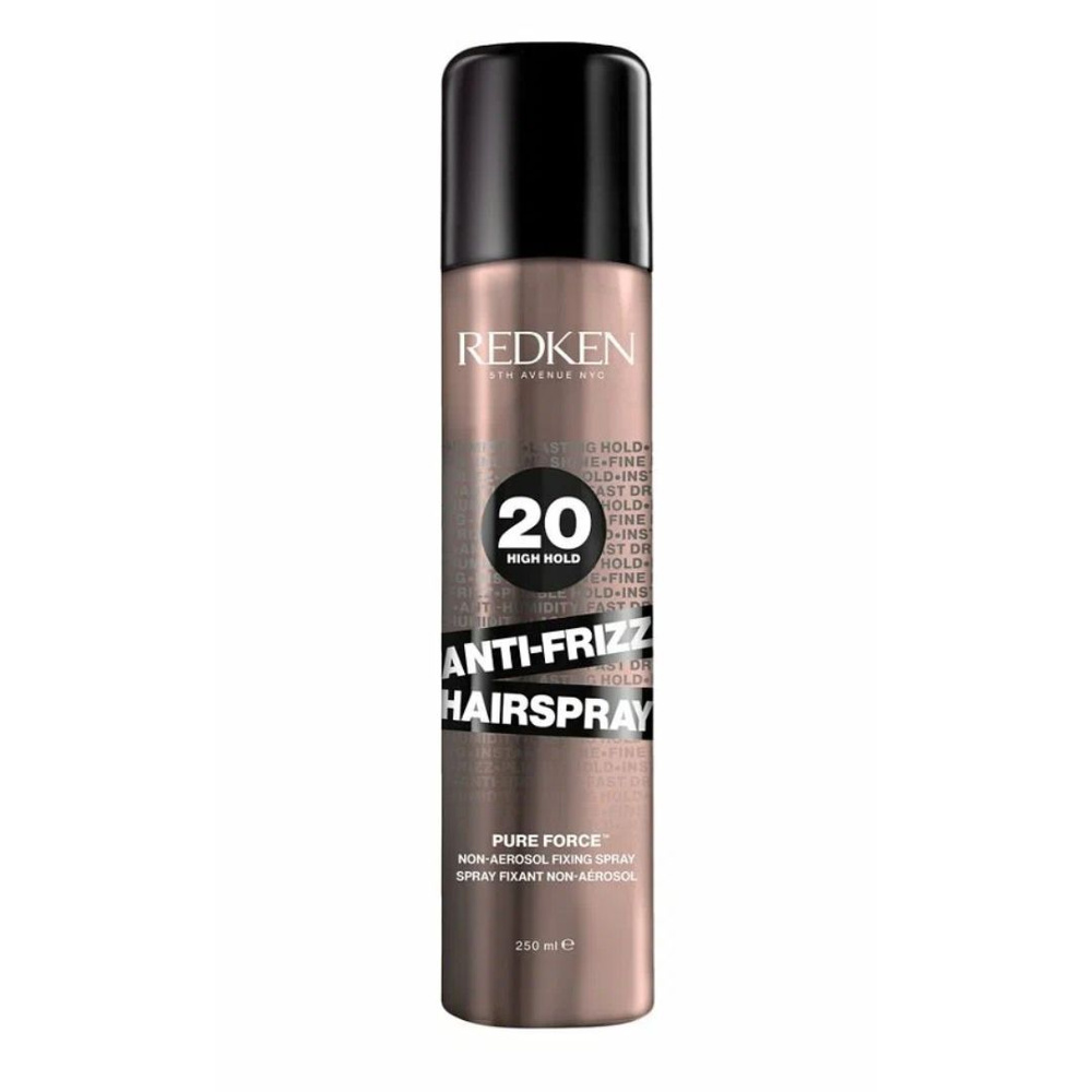 Redken - Anti-Frizz Hairspray 20 High Hold Неаэрозольный лак для волос сильной фиксации 250 мл  #1