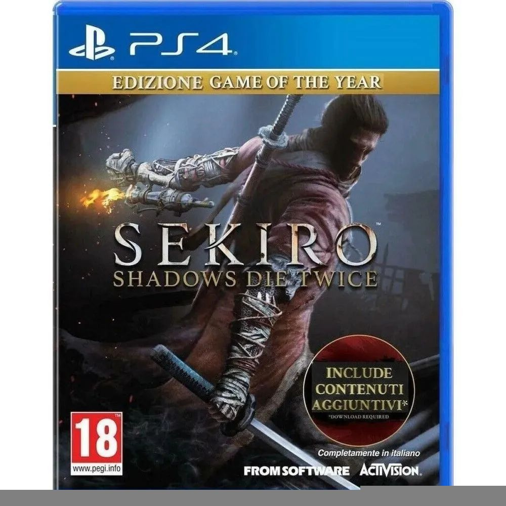 Игра Sekiro: Shadows Die Twice GOTY для PS4 (PlayStation 4, Английская версия)  #1