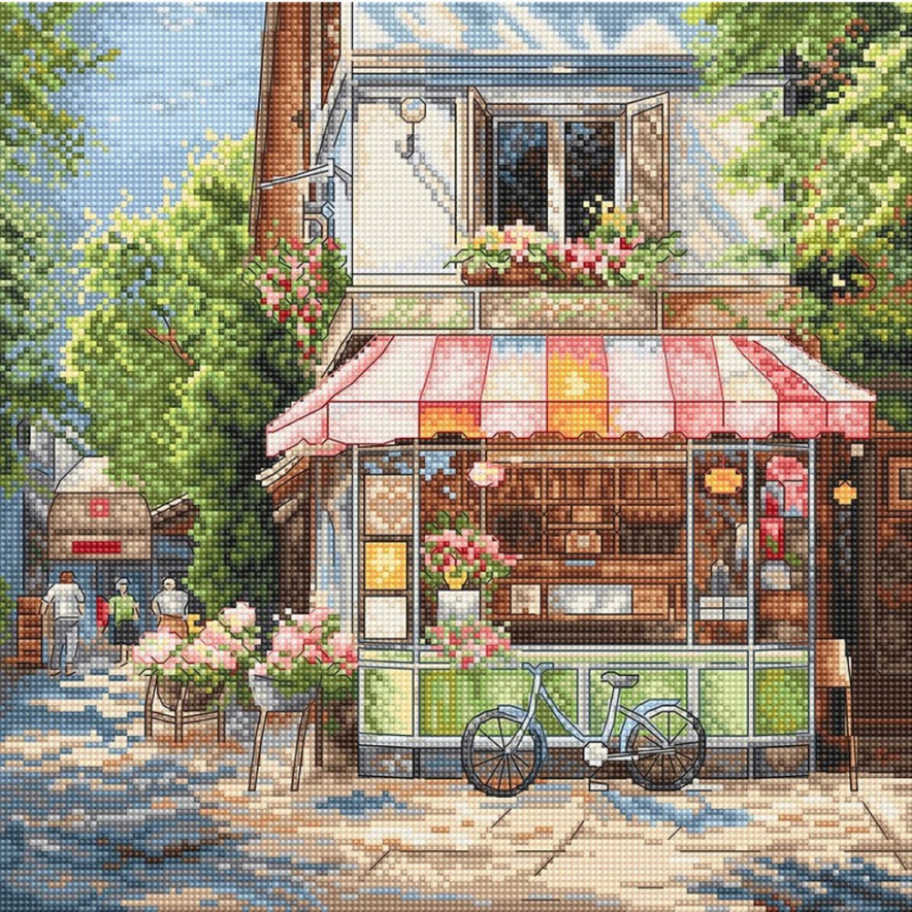 Набор для вышивания Letistitch арт.L8101 Corner Shop #1