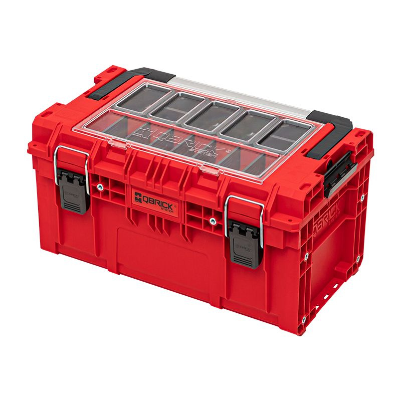 Ящик для инструментов Qbrick System PRIME Toolbox 250 Expert Red Ultra HD Custom 535x327x277 мм  #1