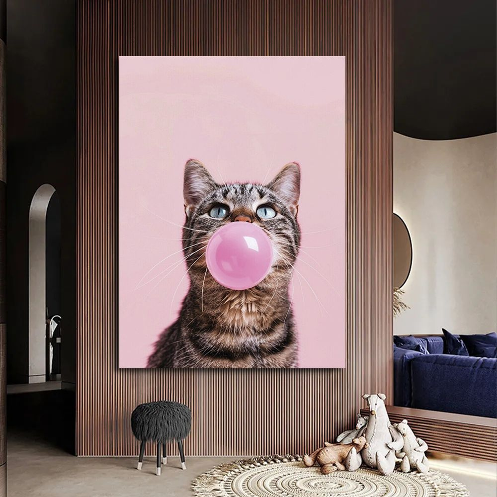 Картина с котом 40х60 см. #1
