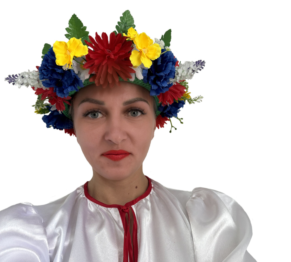 Венок "Полевые цветы" Мод1, Русский народный/ современный  #1