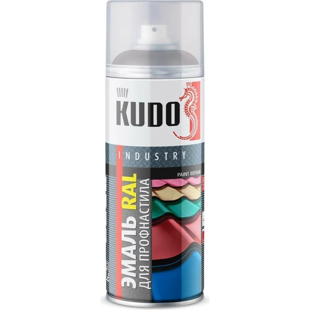 Эмаль для металлочерепицы KUDO RAL 9003 Сигнальный белый 520 мл, 1 шт  #1