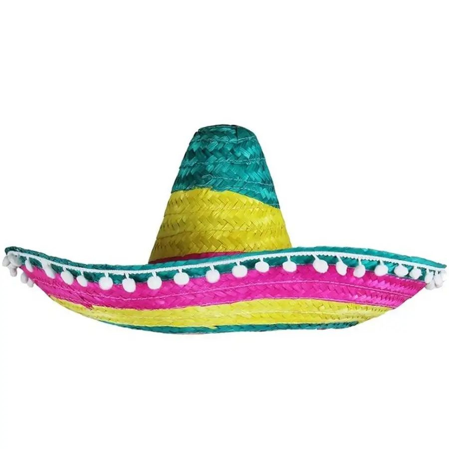 Мексиканская шляпа Сомбреро Чичарито 50х20 см #1