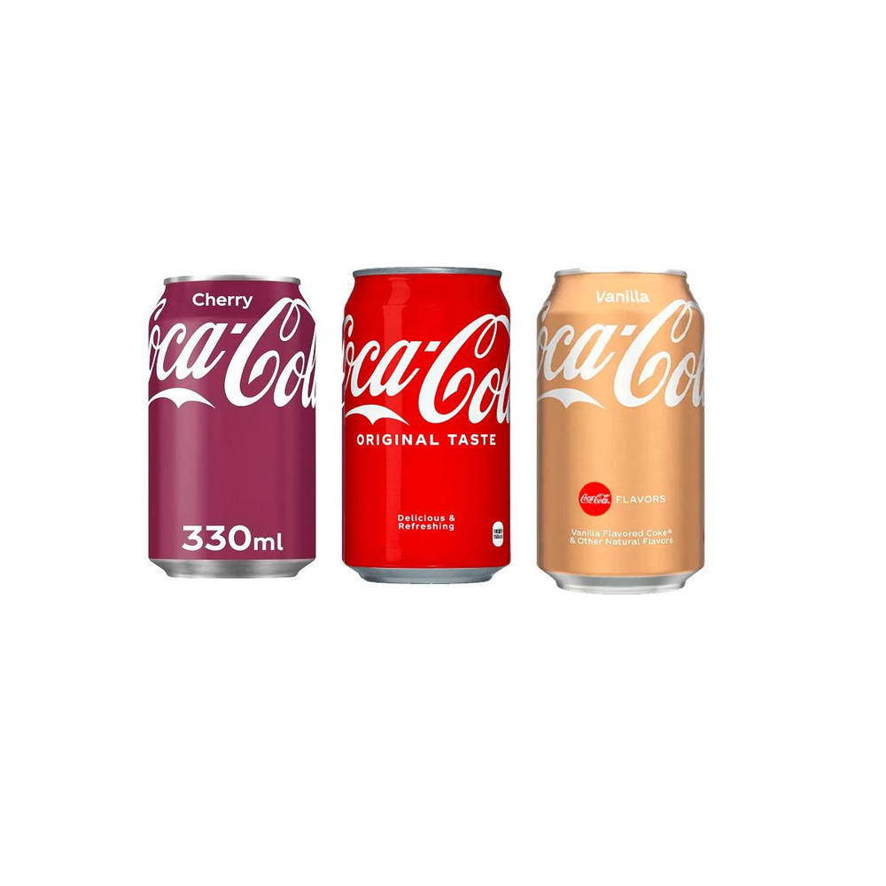 Газировка Coca-Cola Mix 3шт по 330мл из Германии #1