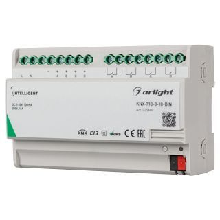 INTELLIGENT ARLIGHT Конвертер KNX-710-0-10-DIN (230V, 4x0/1-10, 4x16A) (IARL, Пластик)  #1