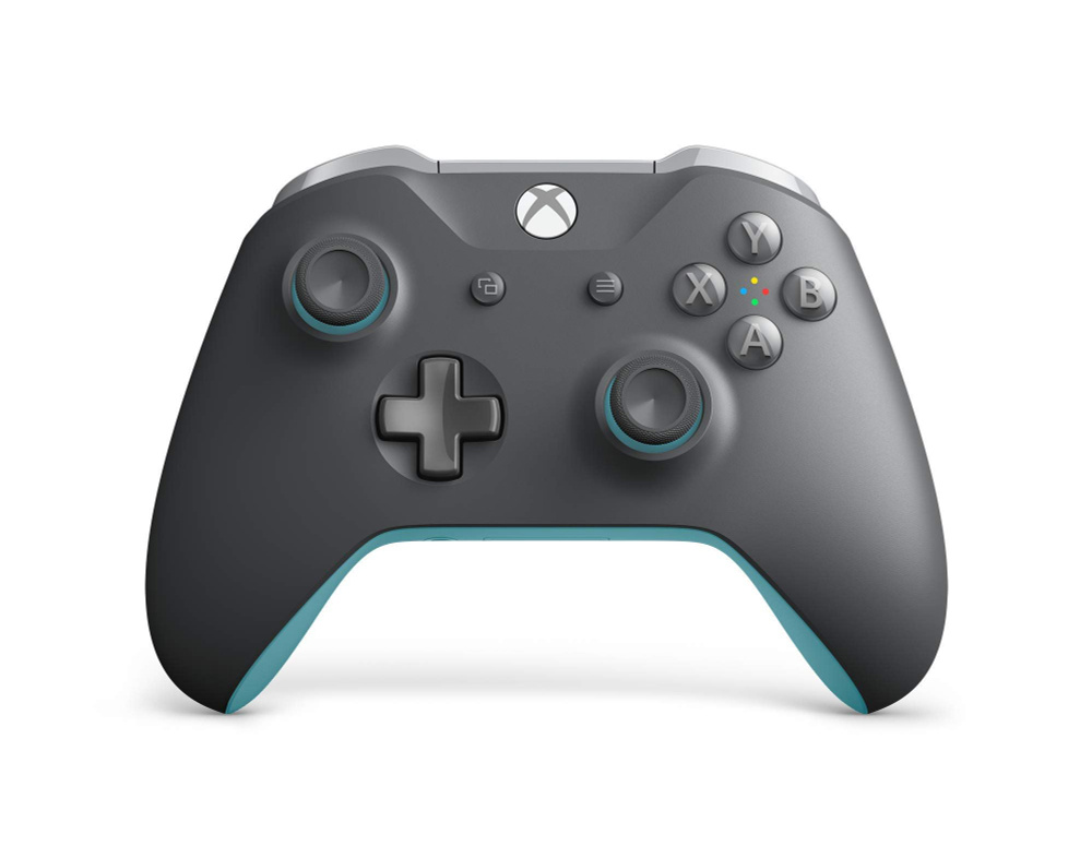 Геймпад беспроводной для Xbox One / Series S X Wireless Controller Grey / Blue (OEM)  #1