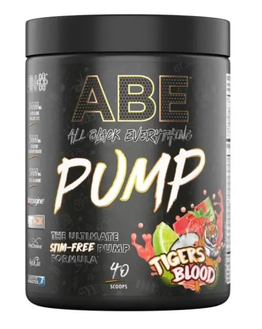 Предтренировочный комплекс Applied Nutrition ABE PUMP 500 г (Кровь тигра)  #1