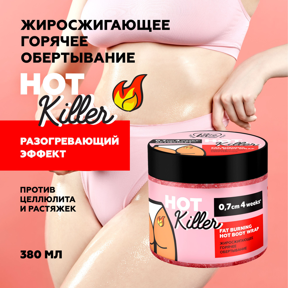 MonoLove bio Антицеллюлитное разогревающее обертывание для тела HOT KILLER, 380 мл  #1