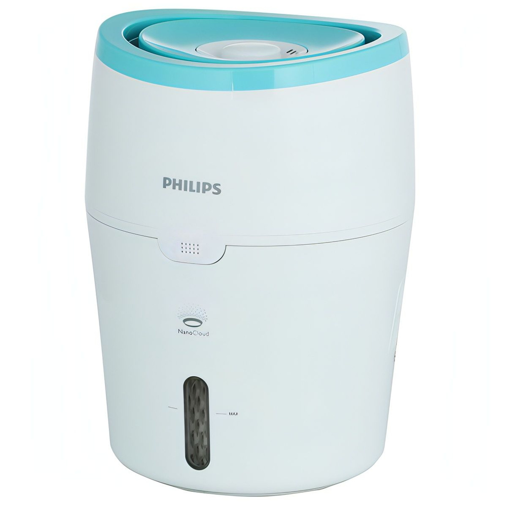 Philips Увлажнитель воздуха HU4801/01, белый, зеленый #1