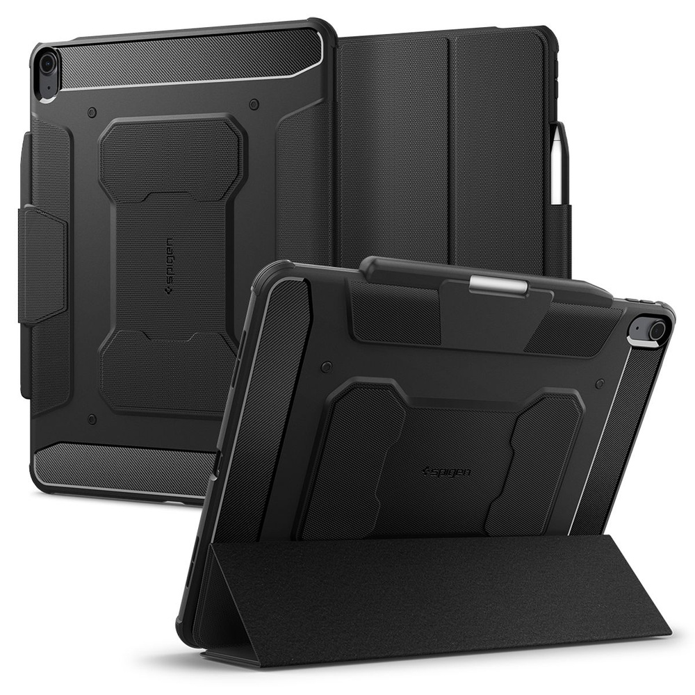 Чехол-подставка SPIGEN для iPad Air 13 (2024) - Rugged Armor Pro - Черный - ACS07669  #1