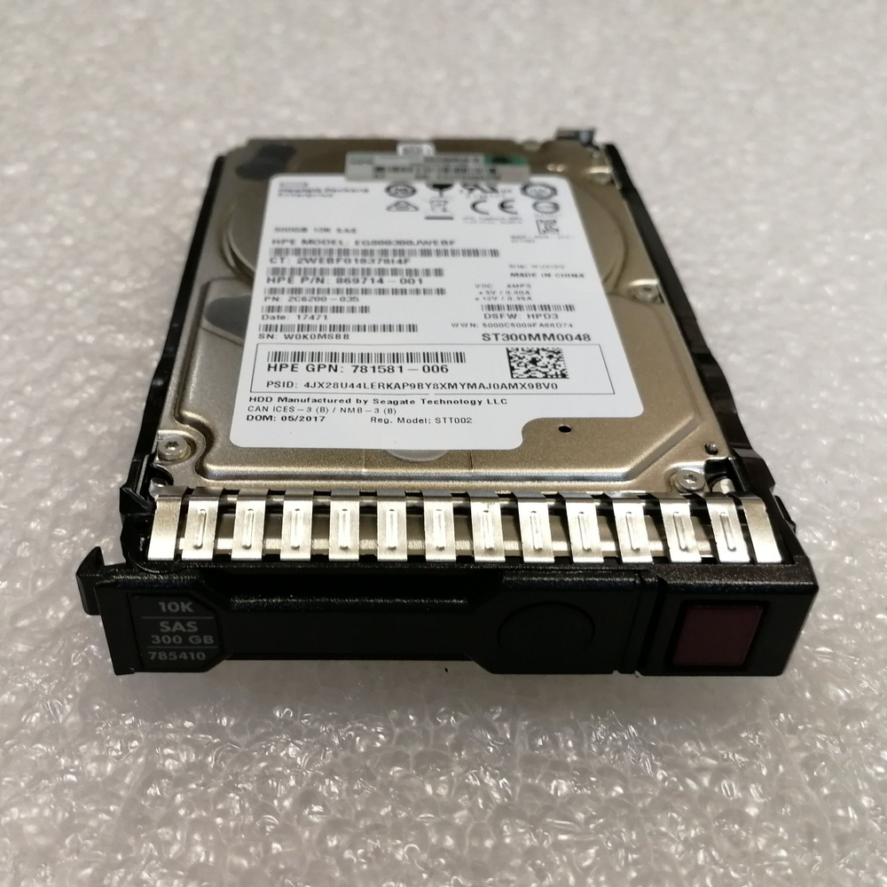 HP 300 ГБ Внутренний жесткий диск 785067-B21 10K 12G SAS LFF 2.5 серверный HDD 785067-S21 785410-001 #1