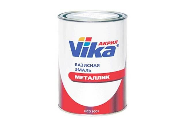 Краска металлик "VIKA" 690 снежная королева (900 г) #1