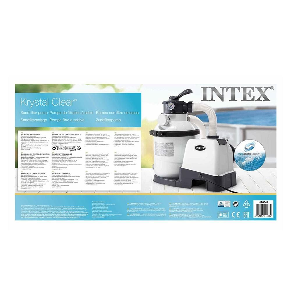 Песочный фильтрующий насос для воды SX1500 INTEX 26644 #1