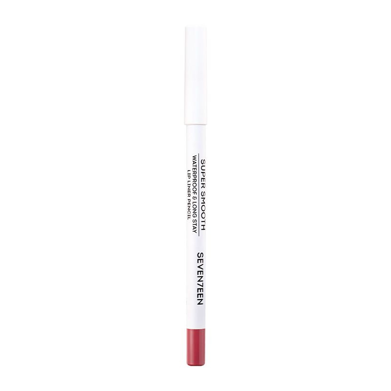 Seventeen Карандаш для губ водостойкий с витамином Е Super Smooth Waterproof Lip Liner, 27 красный, 1.2 #1