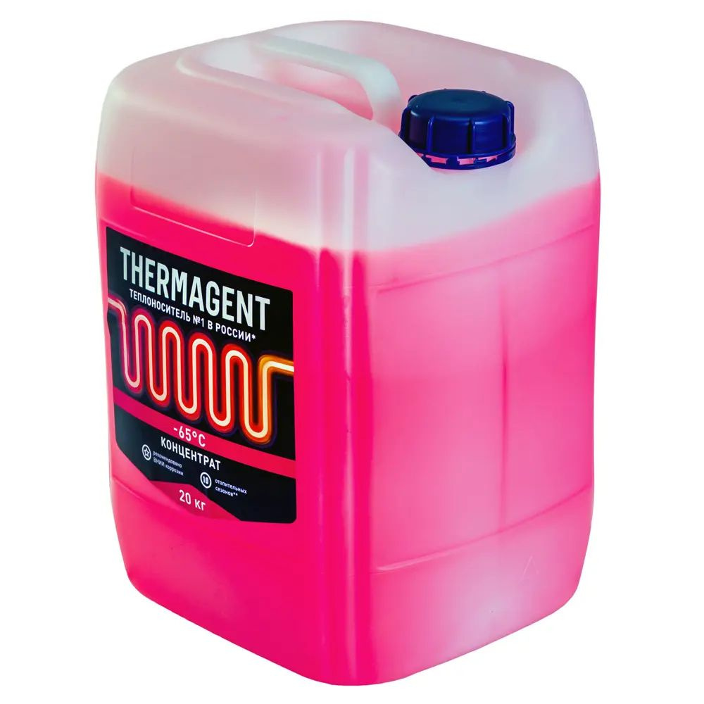 Теплоноситель для отопления Thermagent 602271 -65 С 20 кг на основе этиленгликоля  #1