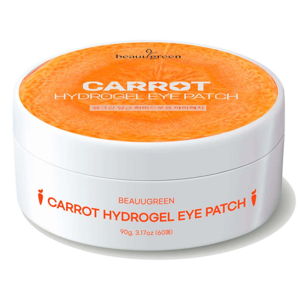 Beauugreen Carrot Hydrogel Eye Patch антиоксидантные гидрогелевые патчи с морковью (60шт.)  #1