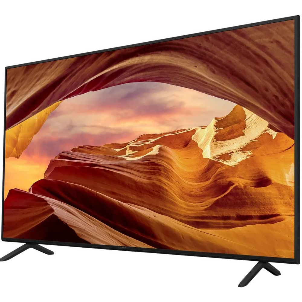 Sony Телевизор KD-55X75W 55" 4K UHD, черный #1