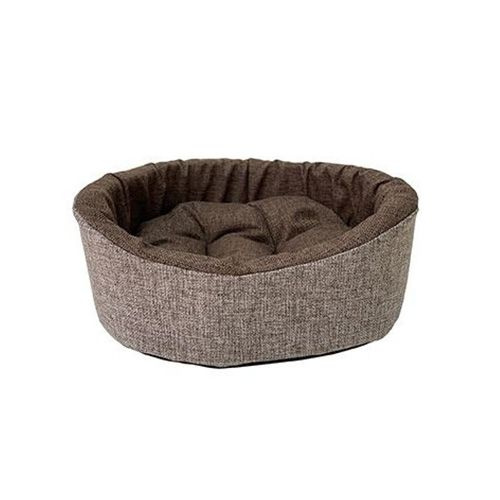 Homepet Wool / Лежак Хоумпет для домашних животных Жаккард Коричневый, №3 57 х 45 х 20 см  #1