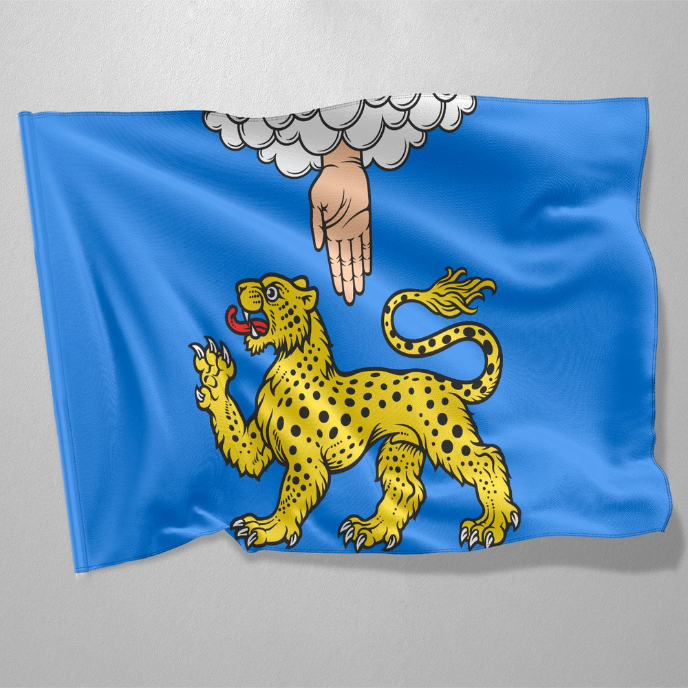 Флаг Пскова / Флаг города Псков / 90x135 см. #1